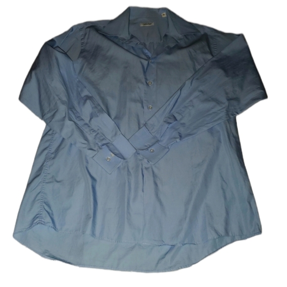 Calvin Klein Blue Button down - Picture 1 of 7